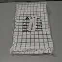 Homaxy 100% Cotton Kitchen Towels 6 Pack-15 X 25 Inches, Check Design Waffle Weave Hand Tea Towels, Super Soft and Absorbent Dish Towel for Drying Dishes, Navy Blue