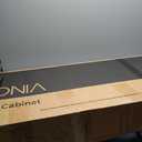 Mericonia Farmhouse Buffet Sideboard Cabinet with Storage, Fluted Coffee Bar with Doors and Adjustable Shelves, Modern Wood Console Cabinet for Kitchen, Livingroom (Fluted 4 Door, Natural)