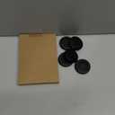 uxcell 5Pcs Rubber Grommets 1-1/4" (32mm) Drill Hole, 1-1/8" (29mm) ID Double Sided Hole Plugs Ring Gasket for Firewall Cable Wire Protecting, Black