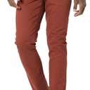 Amazon Essentials Men's 5-Pocket Stretch Twill Casual Pants, Rust, 31W x 32L