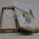 3 Pack Plant Protectors from Animals, 13.8" X 13.8" Detachable Plant Cages for Outdoor Plants with Netting, Square Plant Cages to Keep Animals Out with Ground Stakes (White)