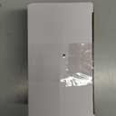 2 Rolls Christmas Wired Ribbon Red Green Stripe Glitter Ribbon Xmas Wrapping Burlap Decor for Home Party DIY Craft Bows, 2.5 Inch 20 Yards (White, Green)