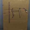 Overbed Bedside Table with Wheels, Adjustable Hospital Over Bed Table, Rolling Laptop Table, Medical Bed Side Table,White