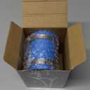 Tondiamo 2 Pcs Pool Vacuum Hose Adapter Replacement Connector for Pool Skimmer Cleaners or Filter Pump Hoses with Stainless Steel Screw Clamps Attachment Fits Multiple Above Ground Accessories(Blue)