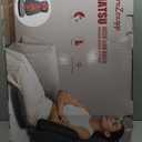 Shiatsu Neck Back Massager with Heat, Massage Chair Full Body with Compression, Chair Massage Pad with Vibration, Seat Massager for Home, Office Chair Use (Grey)