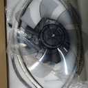 Ceiling Fan with Lights and Remote - Low Profile 20" Flush Mount Ceiling Fans, Smart Fandelier 6-Speed Dimmable LED 3000K-6000K for Bedroom (Black)