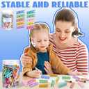 200Pcs Mini Clothes Pins Wooden Colored Small Clothespins Photo Pegs Craft Pictures Clips with Jute Twine Tiny Wood Decorative Clips for Photo Wall Home School Party Arts Projects DIY Decor (Pastel)