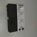 Bincoo Espresso Tamping Station - Lightweight Organizer with Removable Mat, Fits 58/54/53/51mm Portafilters, Tmaper, Non-Slip Base, Compact Coffee Bar Space Saver (Silver)