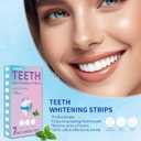 Teeth Whitening Strips Enamel Safe - 14 Treatments, Gently Remove Coffee, No Sensitivity, Mint Fresh Breath, Vegan & Cruelty Free