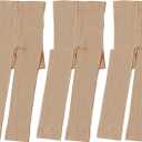 EPEIUS Ballet Tights for Girls Footless Dance Tights Toddler Ultra Soft School Stockings Kids Leggings Pantyhose 3-5 Years Nude 3 Pack