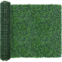 TTTM 48"x120" 40 Sqft, UV-Resistant Artificial Boxwood Hedge Roll Panel
Faux Greenery Boxwood Hedge Screen, Indoor Outdoor Fake Green Leaf Decor Privacy Fence, Patio, Balcony Background Covering