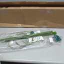 KLS 3 Pack Tomato Cage for Pots Plant Support, Upgrade 24 Inches Tomato Cages for Garden, Pepper Cage Trellis Kit with Plant Tie and Clips (24")