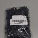 Boao 100 Pieces Metal Clips 0.87 Inch Black Mini Hinge Clips Small Binder Paper Clamps for Food Bags, Clipboard, Poster, Paper Pictures Organizers, Crafts Hanging Art, Home and Office(Black)