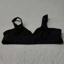 Deep V Bras for Women No Underwire Seamless Bralettes for Women Wireless Plunge T Shirt Bra with Extender Black (No Size)