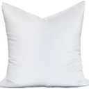MoonRest® 13x13 Inch Synthetic Down Alternative Square Pillow Insert Form Stuffer for Sofa Shams, Decorative Throw Pillow, Cushion and Bed Pillow Stuffing - Hypoallergenic 13“X 13”