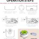 Seattleget Efficient Portableplug-in Fruit and Vegetable Washers, 2025 New Portable Rechargeable Automatic Vegetable Washing Machine,Cleaning Fruits, Vegetables andMeat