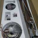 Skylike 52'' Modern Large Ceiling Fan with Light and Remote for Living Room