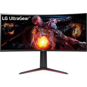 LG UltraGear QHD 34-Inch Curved Gaming Monitor 34GP63A-B, VA with HDR 10 Compatibility and AMD FreeSync Premium, 160Hz, Black