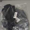 Crossbody Sling Bag with Water Bottle Holder, 8.3" Convertible Small Backpack Anti Theft Daypack, Chest Fanny Pack for Men Women, Black