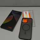 TORRAS Magnetic Shockproof for iPhone 16 Pro Max Case, [Fit for MagSafe] [Military-Grade Drop Tested] Translucent Slim Protective for iPhone 16 Pro Max Case Anti-Fingerprint Anti-Scratch, Black