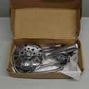 High Pressure 8-mode Handheld Shower Head with 5 ft Stainless Steel Hose and Adjustable Bracket, Built-in Power Wash to Clean Tub, Clean Corner,Tile & Pets