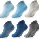 ozyWay Baby Ruffle Socks Baby Girl Turn Cuff Ankle Comfy Cotton Socks Infant - Multi Color - 6 Pack Size 9-24 Months