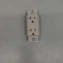Lutron Satin Colors 20 Amp Tamper-Resistant Duplex Receptacle - Taupe
