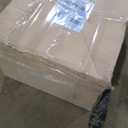 104" 4-Seater Modern Linen Fabric Sofa with Armrest Pockets,Minimalist Style Wood Frame Couch,w/ 4 Pillows,for Living Room,Apartment,Office,Beige