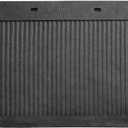 Buyers Products Heavy-Duty Rubber Semi-Truck Mud Flaps - Pair, 24in.W x 14in.L, Model Number B2414LSP