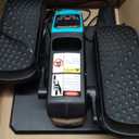 VIVURN-018 Under Desk Elliptical 12 Speed 5 Modes Mini Motorized Leg Exerciser While Sitting for Seniors As Seen on TV with Non-Slip Mat Quiet & Portable Electric Pedal Exerciser for Home and Office (Blue)