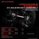 A-Premium Rear Left Driver Side CV Axle Shaft Assembly for Hyundai & Kia | Compatible with Sorento 2022-2023 1.6L, Telluride 2020-2021, Santa Fe 2021-2023 1.6L, Palisade 2020-2025