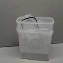 Shazo 2 Pack (6.3 L / 213 oz / 6.7 qt) EXTRA Large Airtight Food Storage Cereal Containers for Bulk Food Storage BPA-Free Plastic Container, Pantry Organization and Canister for Rice, Sugar & Flour