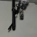 Curling Iron 1 Inch, Long Barrel Ceramic Hair Wand, Fast Heating Hair Curler with 12 Heat Settings with LED Display, Hair Curling Wand Styling and Lasting on All Hair Types, Dual Voltage for Travel (Classic Black)