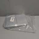 50 PCS Clear Favor Boxes, Macaron Gift Boxes with Inserts, Truffle Boxes, Clear Candy Boxes for Christmas, Wedding, Baby Birthday Party, 6.3"x1.5"x1.4"