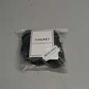 Hcpet Dog Boots for Large Dogs, Dog Shoes for Winter Snow Hot Pavement, Paw Protector Dog Booties Designed for Comfort and Breathability, Outdoor Booties for Small Medium Dogs for Hiking Black Size 5 (#5 (Width 2.16 inch) for 40-58 lbs)