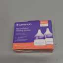 Lansinoh Anti-Colic Baby Bottles for Breastfeeding Babies, 2 Ounces, 2 Count, with 2 Extra Slow Newborn Flow Nipples, Size XS