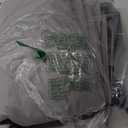 EHEYCIGA 42x42x26 Inches Puppy Playpen Without Top Cover for Dogs & Cats Indoor or Outdoor - Dog Playpen with Door, Dog Fence for Small Animal with Heavy-Duty Oxford & Steel Frame, Sliver Grey