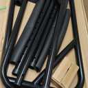 TOCRETOARE Spa Cover Lift, Under Mount Hot Tub Cover Lift Removal System Reinforced Bracket with 2 Top Mount Foam Cover, fits Most Hot Tub Sizes Spa Cover Lifts