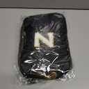 3 x Belt Bag Crossbody Bags for Girls Women,Mothers Day Gifts for Mom from Daughter,Birthday Gifts for 8 9 10 11 12 13 Year Old Girl,Small Waist Packs Kids Fanny Pack,Initial White A,Black Bag