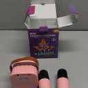 Karaoke Machine for Kids, Portable Mini Speaker with 2 Wireless Microphones, 2026 Top Toys Birthday Gifts for Girls 3, 4, 5, 6, 7, 8, 9, 10, 12+ Years Old Toddler Party Grandkids Present (Rose)