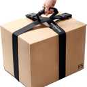 Box Carrying Strap with Handle, Handheld Belt for Safely Moving and Lifting Heavy Boxes, Adjustable Belt, Cross Style Carry Straps, Suitable for Groceries, Luggage(118.1 inch)