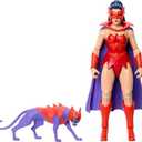 Masters of the Universe Origins Action Figure Catra Cartoon Collection, 5.5-inch 1980s TV Heroine, Princess of Power Detailed Design & Cat Accessory
