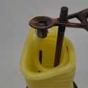Candle by the Hour 80-Hour Vertical Candle, Eco-friendly Natural Beeswax with Cotton Wick