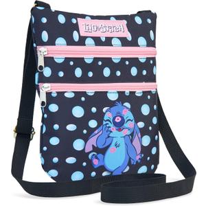 Disney Stitch Crossbody Bags for Women Teenagers Girls Purse Sling Shoulder Bag for Shopping Vacation Gifts for Her