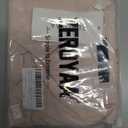 ZEROYAA Men's Linen Shirts Short Sleeve Summer Casual Button Down Beach Shirt with Pocket (Pink, L)