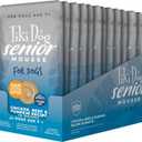 Tiki Dog Senior Mousse Wet Dog Food, Chicken, Beef & Pumpkin, 3.5 oz. Pouch (EXP 05/23/27)