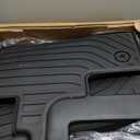 AIPOIL Floor Mats & Cargo Liner Set for 2013-2021 Nissan Pathfinder 7 Seats & Infiniti QX60 7 Seats All Weather Protection TPE Anti-Slip Automotive Full Set Custom Car Mats Accessories - Black