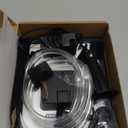 POPOSOAP 8W Solar Fountain Pump with Built-in 3600mAh Battery, Solar Powered Bird Bath Fountain with Dry-run Protection & Double-layer Nozzles 5Ft Tubing for Pond, Bird Bath, Backyard Water Feature