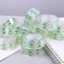 BOMEI PACK 36Rolls Crystal Clear Tape for Gift Wrapping, Transparent Tape Refills for Dispenser, Office Tape for Home and School, 3/4Inch x 1000 inch