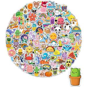Sticker for Water Bottles, 400 Pcs/Pack Cute Vinyl Waterproof Vsco Laptop Stickers for School Students Gifts Classroom Teachers Prizes Stickers for Kids
